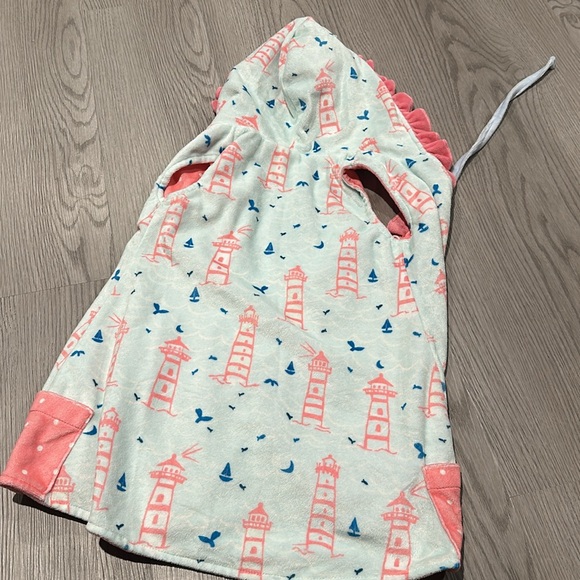 SweetHoney Nautical Lighthouse Hooded Towel Cover up 18 months - Picture 6 of 6